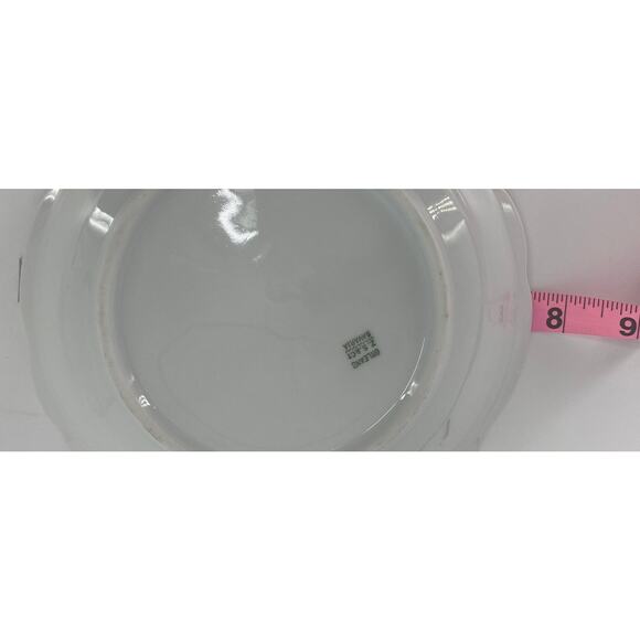 6 Orleans Soup Bowls Z S & Co Bavaria Pink Roses Gold Flowers Porcelain ZSC60 - Picture 5 of 5